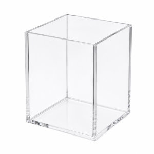 Clear 5-Sided Acrylic Box