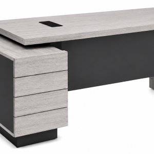 Executive Office Desk with Storage Drawers