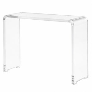 Clear Acrylic Console Table